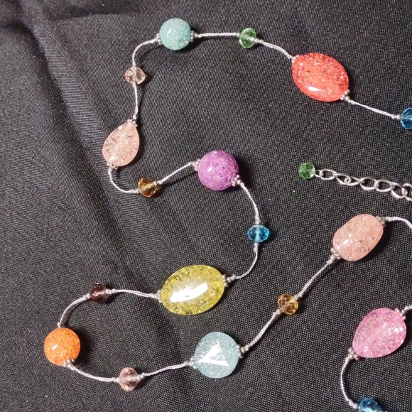 💎 Multicolored beaded necklace - Picture 5 of 8